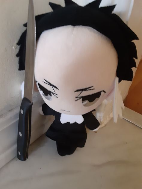 yes Bald Akutagawa, Birthday Pfp Anime, Akutagawa Plush, Bsd Plushies, Bsd Memes, Bungou Stray Dogs Characters, Silly Dogs, Bongou Stray Dogs, Stray Dogs Anime