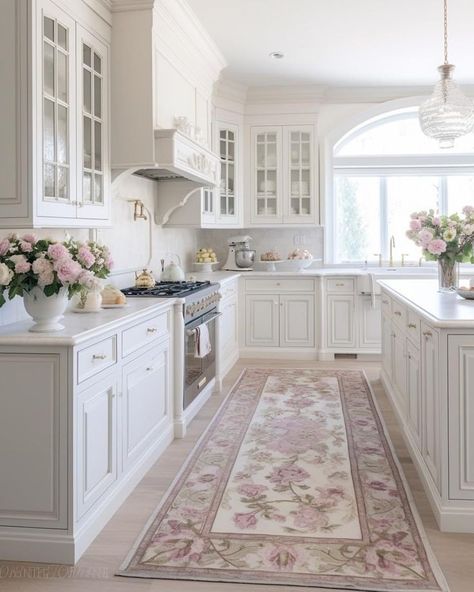 Pale Pink Aesthetic, Sims Interior, Kitchen 2022, Smeg Kitchen, Dream Kitchens Design, House Deco, Casa Vintage, Kitchen Gallery, Renovation Design