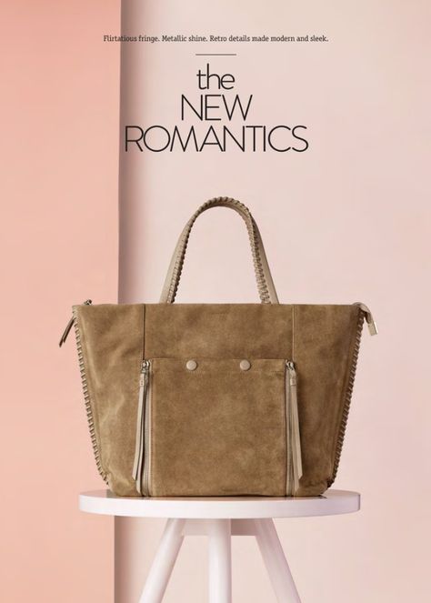 Photography Bags, Banner Design Inspiration, New Romantics, It Cosmetics Brushes, Ads Creative, Advertising Photography, Fashion Shoot, Creative Photography, Tote Handbags