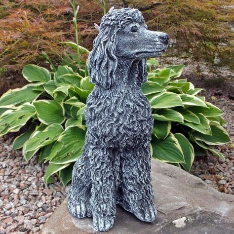 WELCOME TO MY SHOP! Make a great gift for your garden! Color: natural unpainted stone (concrete / cement). We produce figures gray shapes. You will get exactly the same figure from the photo. _______ PRODUCT DIMENSION Height: 28 cm/ 11 in, weight: 4 kg/ 10 lb . Color: grey, material: white Cat Memorial Garden, Dog Garden Statues, Dog Memorial Stone, Dog Statues, Bulldog Statue, Pet Memorial Stones, Dog Garden, Concrete Stone, Dog Memorial Gift