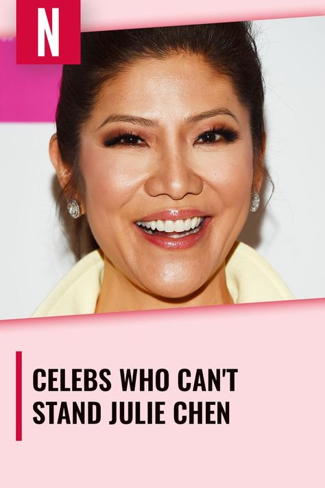 Apparently, there are plenty of high-profile people out there with an opinion. Here all of the celebrities who can't stand Julie Chen. #Television #JulieChen Julie Chen, The Talk, Swift, Celebrities