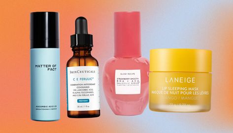 Vitamin C is a potent antioxidant that helps reduce irregular pigmentation and promotes healthy collagen production. Here, we've hand-picked some of the best vitamin serums, moisturizers, and eye creams that brighten, tighten, and smooth skin. Vitamin C Products, Best Vitamin C Serum, Best Vitamin C, Peach And Lily, Brighter Skin, Uneven Skin Texture, Vitamins For Skin, Skin Discoloration, Vitamin C Serum