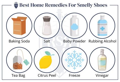 How To Prevent Shoes From Smelling (Try These 8 Killer Tips! ) Stinky Shoes, Smelly Shoes, Helpful Hacks, Black Tea Bags, Get Funky, Sweat Gland, Baby Powder, How To Make Shoes, Natural Deodorant