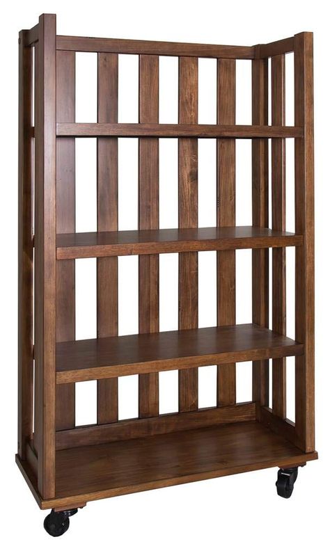 PRICES MAY VARY. Poplar Solids with Acacia Veneers Cobblestone Brown Finish Open Slat Bookcase Slat Bookcase, Modern Bookcase Design, Wide Bookshelf, Walnut Bookcase, Bookcase Design, Bookshelf Design, Modern Bookcase, Open Bookcase, Liberty Furniture