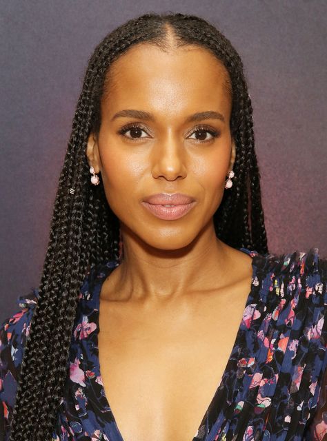 11 Celebrity Looks That Will Inspire Your Fall Protective Style+#refinery29 Hairstyles Protective Styles, Easy And Beautiful Hairstyles, Hairstyles Protective, Black Box Braids, Big Box Braids, Big Forehead, Peinados Recogidos, Best Eyebrow Products, Box Braids Styling