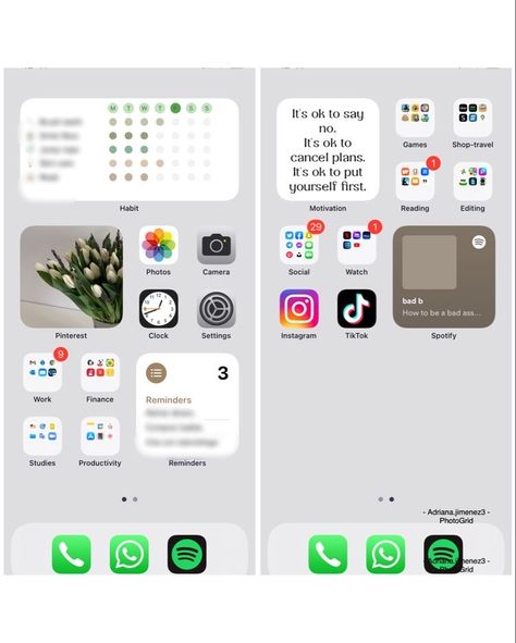 Widget Iphone Homescreen Ideas, Iphone Aesthetic Home Screen Ideas, Iphone Ios16 Ideas, Customize Iphone Home Screen Ideas, Iphone Lockscreen Widgets Ideas, Apple Screen Ideas, Ios Focus Ideas, Iphone Design Ideas Aesthetic, Screen Phone Ideas