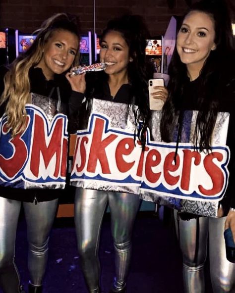 Halloween Costume Ideas 
Halloween 2022 
Halloween 3 Musketeers Costume For Women, Three Musketeers Costume, 3 Musketeers Costume, Three People Costumes, Cute Three Person Halloween Costume, 3 Muskateers, 2 Person Halloween Costumes, Musketeer Costume, Woody Birthday