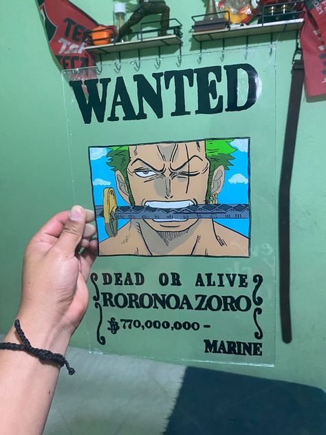 Roronoa Zoro Glass Painting, Zoro Painting Ideas, Zoro One Piece Glass Painting, Roronoa Zoro Painting, Zoro Canvas Painting, Zoro Painting, Zoro Funny, One Piece Painting, Nerdy Boy