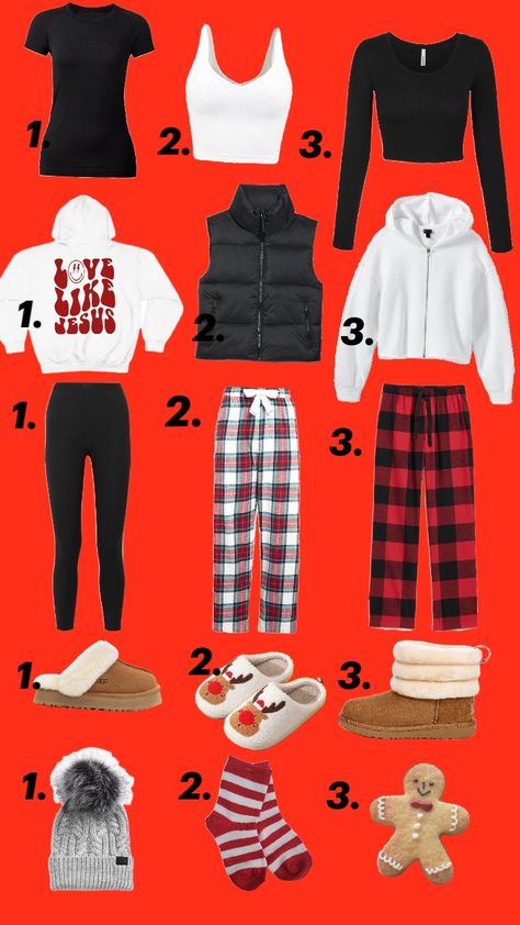 pick ur christmas fit Christmas Putfit, Pick Your Outfit, Holiday Fits, Cute Middle School Outfits, Middle School Outfits, Christmas Fits, Xmas Outfits, Christmas Picks, Outfit Christmas