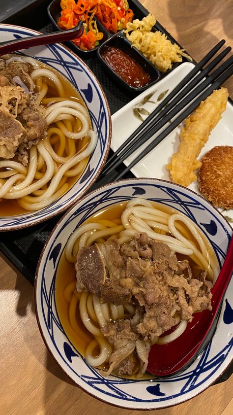 Marugame Udon Snapgram, Pap Mie, Marugame Udon, Confinement Food, Curry Udon, Food Pic, Beef Curry, Food Vids, Yummy Comfort Food