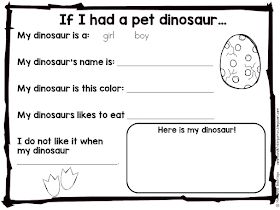 Colors and Kindergarten: My Science Journal: Dinosaurs! Dinosaur Journal Preschool, Dinosaur Literacy Preschool, Dinosaur Theme Kindergarten Activities, Never Let A Dinosaur Scribble Activities, Prek Dinosaur Theme, Dinosaur Worksheets Kindergarten, Preschool Dinosaur Worksheets, Dinosaur Lessons For Kindergarten, Dinosaurs For Kindergarten