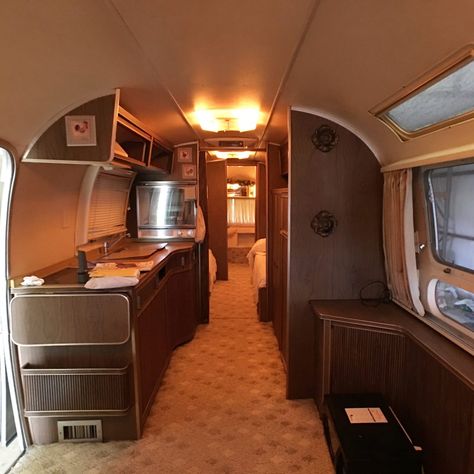 Airstream Kitchen, Airstream Bathroom, Airstream Caravans, Airstream Restoration, Airstream Living, Airstream Rv, Land Yacht, Airstream Campers, Airstream Remodel