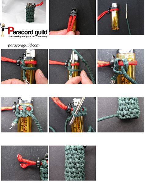 paracord lighter wrap Paracord Pouch, Lighter Wrap, Paracord Knife, Paracord Projects Diy, Paracord Bracelet Patterns, Paracord Bracelet Tutorial, Paracord Braids, Broken Phone, Paracord Bracelet Diy