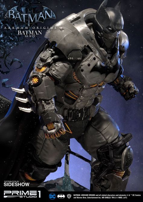 Batman Mech Suit, Armored Batman, Ekko League Of Legends, Dc Costumes, Arkham Origins, Batman Suit, Batman Concept, Batman Armor, Prime 1 Studio