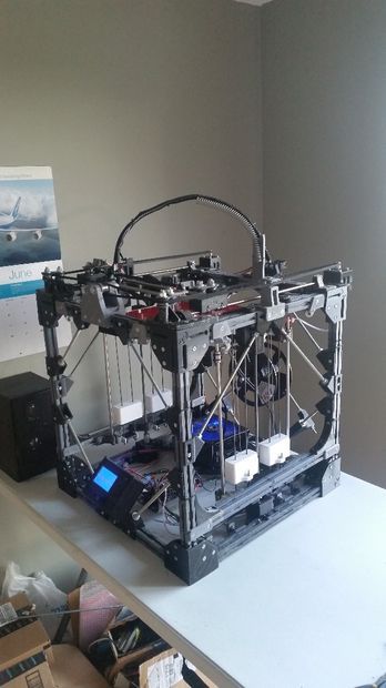 Picture of How to Create a Large 3D Printer using a Smaller 3D Printer - Large 3d Printer, Drukarka 3d, 3d Printing Machine, 3d Printing Business, 3d Printer Designs, 3d Printing Diy, 3d Cnc, 3d Printer Projects, 3d Printer Diy