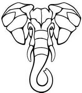 Elephant Template, Elephant Outline, Zentangle Animals, Animal Outline, Animal Templates, Stained Glass Patterns Free, زجاج ملون, Elephant Drawing, Elephant Painting