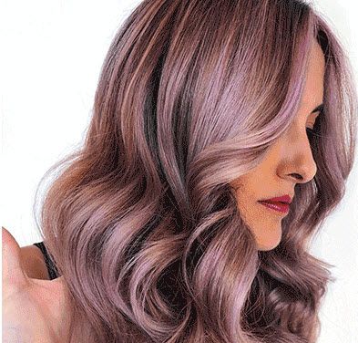 Violet Gold Hair, Rose Gold Gray Hair, Redken Rose Gold Formula, Rose Gold Hair Redken, Redken Rose Gold Formula Shades Eq, Violet Rose Hair, Rose Gold Hair Color Formula, Smokey Hair, Redken Formulas