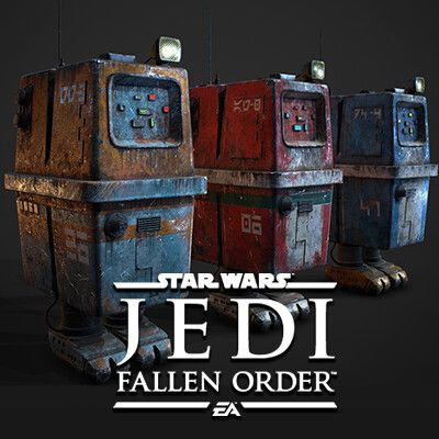 Jedi Fallen Order droid texture variants for Gonk, R2 and R5 Gonk Droid, Sci Fi Rpg, Star Wars Decor, Star Wars Room, Star Wars Droids, Star Wars Diy, Lego Photography, Star Wars Jedi, Custom Action Figures