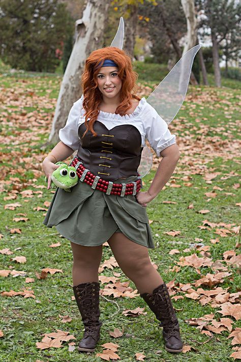 Pirate Fairy Costume, The Pirate Fairy, Fairy Costume Diy, Pirate Fairy, Ren Faire Costume, Fairy Cosplay, Disney Face Characters, Dress Up Day, Disney Cosplay