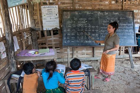 Schools Around The World, Yellow River, Phone Ideas, New Classroom, Meaningful Life, People Of The World, Giving Back, True Beauty, Laos