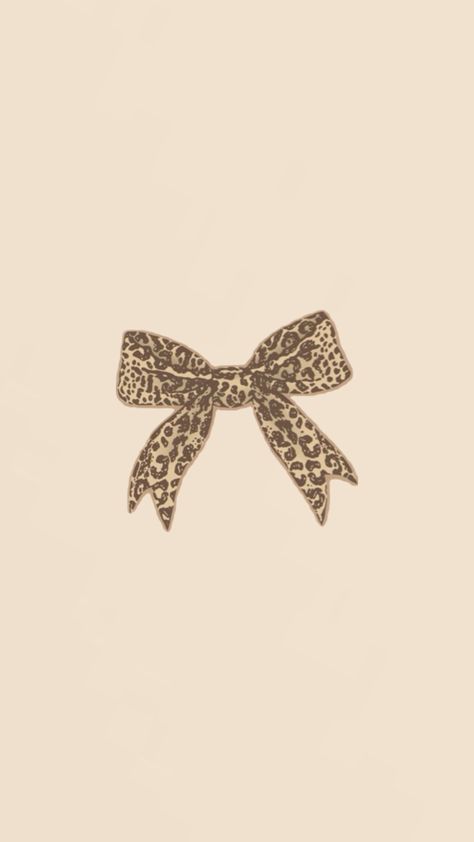 Yellow Bow Wallpaper, Brown Bow Wallpaper, Bow Background, Bow Wallpaper, Wallpaper For Your Phone, Phone Backgrounds, Cheetah Print, Yellow, Gold