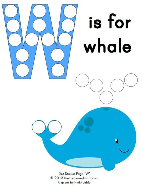 W Is For Whale Craft, W Is For Craft, W Is For, W Is For Whale, Letter W Crafts, Letter W Activities, Whale Craft, Toddlers Crafts, Joy School