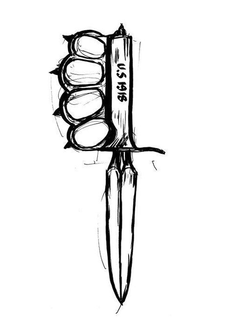 Dagger Drawing, Minimalist Tattoo Ideas, Knife Drawing, Trench Knife, Penguin Book, Object Drawing, Dark Art Drawings, Easy Drawings Sketches, Random Image