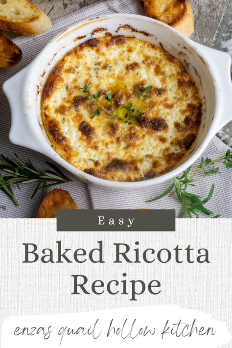 Ricotta Mozzarella Recipes, Ricotta Cheese Dips, Ricotta Dip Recipes, Italian Christmas Dinner, Italian Appetizers Easy, Dinner 2023, Ricotta Dip, Ricotta Recipe, Italian Recipes Appetizers