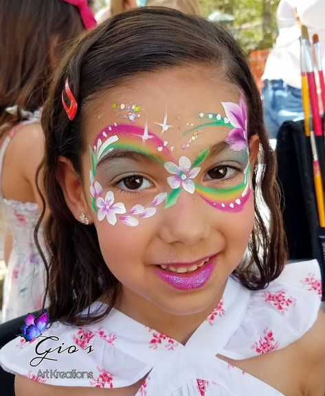 Fairy Face Paint, Disney Camping, Face Painting Easy, Kids Face Paint, Face Painting Designs, Kids Party Games, Eye Design, Makeup Art, Body Painting