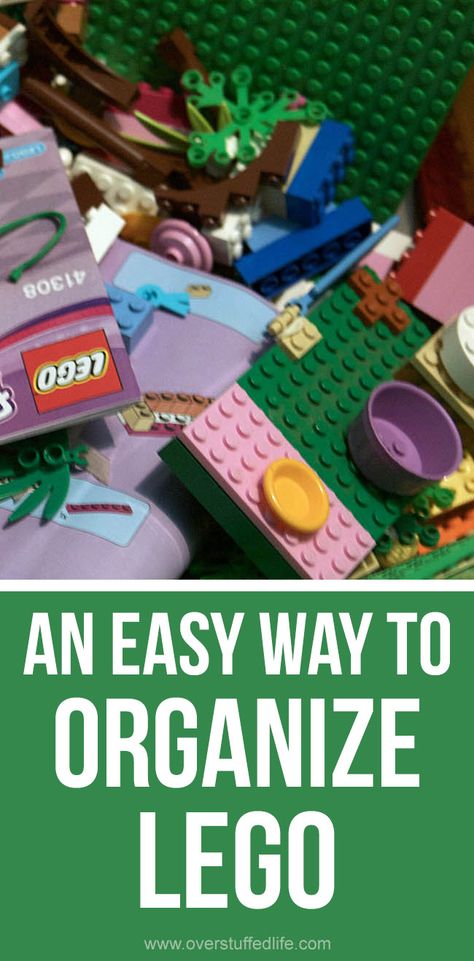 Figuring out how to sort and organize your LEGO is overwhelming! Here's one simple organization idea that worked for us. Lego Sorting, Lego Desk, Simple Organization, Lego Organization, Organization Cart, Organizing Challenges, Lego Storage, Household Organization, Kids Corner