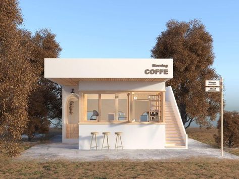 Coffee House Design, Cafe Exterior, Mini Cafe, Outdoor Restaurant Design, Small Coffee Shop, Small Cafe Design, Cozy Coffee Shop, Cafe Shop Design, Coffee Shop Aesthetic