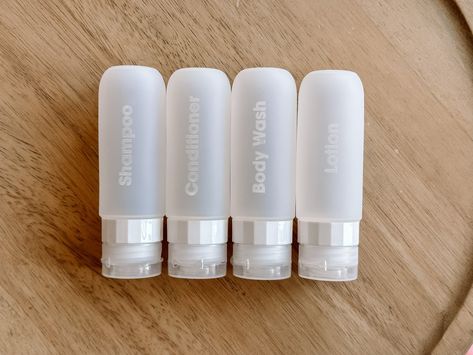 Travel Containers, Silicone Travel Bottles, Travel Bottle Set, Clear Bottle, Travel Partner, Travel Container, Travel Cases, Silicone Bottle, Tsa Approved