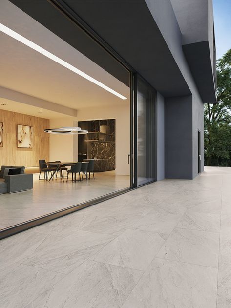 Premium Italian Outdoor Porcelain Paving Slabs and Tiles | Porcelain Tiles | Porcelain Floor Tiles UK Tile Patio Floor, Outdoor Tiles Floor, Outdoor Tile Patio, Outside Flooring, Outdoor Porcelain Tile, Porch Tile, Terrace Floor, Porcelain Paving, Outdoor Paving