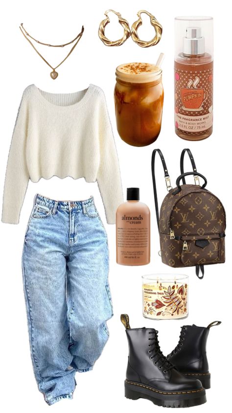 Fall inspo October Outfits Fall, Halloween Outfits Casual, Outfit Ideas Layout, Warm Fall Outfits, October Outfits, Cozy Fall Outfits, Outfit Layout, Fall Inspo, Cute Preppy Outfits