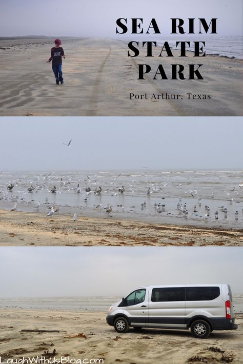 I have been on lots of beaches, but none like this one! The rugged, natural beauty of this Texas beach you don't want to miss. Port Arthur, Texas's Sea Rim State Park is a perfect family getaway to explore nature! #loveportarthurtx Hosted Port Arthur Texas, Texas Beaches, Texas State Parks, Travel Texas, Rv Campgrounds, Family Road Trip, Port Arthur, Camping Stuff, Jefferson County