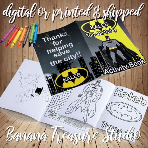 Batman Party Favors, Batman Party, Batman Birthday, Gender Reveal Party Decorations, Birthday Party Theme Decorations, Custom Favor, Sons Birthday, Custom Party, Birthday Favors