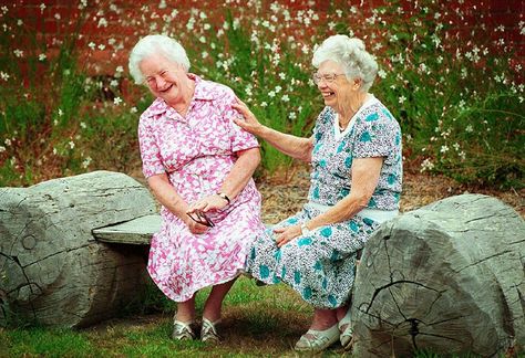 when we're old....you and I will still be laughing at everything Laughter The Best Medicine, The Golden Years, Young At Heart, Best Friends Forever, Happy People, Growing Old, Second Life, Friends Forever, Getting Old