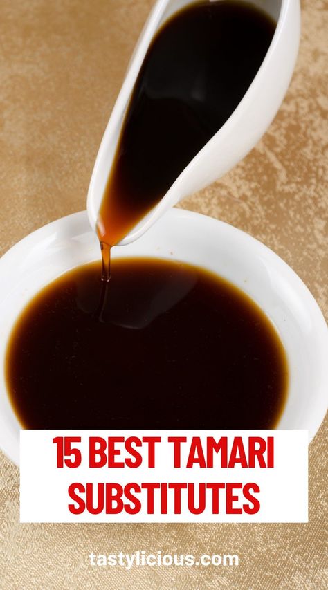 what can you use instead of tamari | best substitutes for tamari | good substitutes for tamari sauce | can i substitute tamari for soy sauce | summer dinner recipes | healthy lunch ideas | dinner ideas | breakfast ideas | easy healthy dinner recipes Tamari Sauce Recipe, Breakfast Ideas Easy Healthy, Spicy Sauce Recipe, Creamy Sauce For Chicken, Homestyle Cooking, Soy Sauce Substitute, Easy Sauce Recipe, Easy Dipping Sauce, Breakfast Ideas Easy