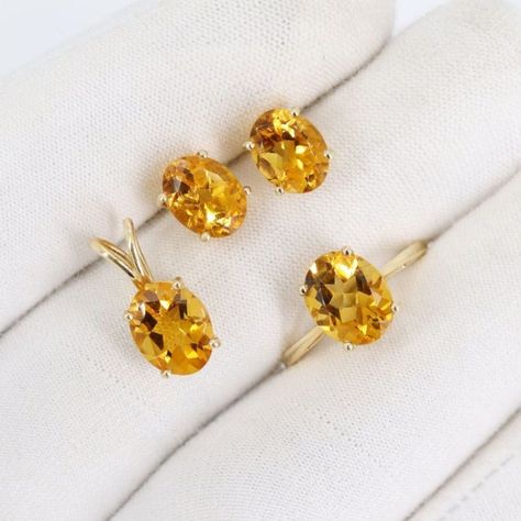 Citrine Jewelry Set, Gold Jewellery Set, Sapphire Jewelry Set, November Birthstone Jewelry, Faberge Jewelry, Sapphire Diamond Pendant, Citrine Jewelry, Gold Jewelry Sets, Citrine Pendant