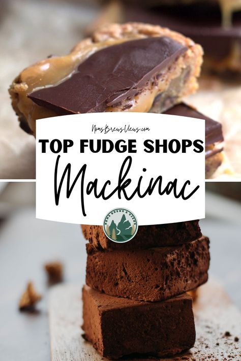 You cannot go wrong with a purchase at Murdick's! Amazing fudge and delicious ice cream, be sure to stop here along your journey for a quick treat. With 21 flavors of true Mackinac Island fudge, you may find yourself stopping more than once or stocking up with their buy 3 get 2 slices free deal! #PureMichigan #MackinacIsland #MichiganTravel #MichiganStateParks #MichiganVacations #UpperPeninsula #MackinawCity #MurdicksFudge #MaysCandyShop Mackinac Fudge Recipe, Mackinaw Island Fudge, Mackinaw Island Fudge Recipe, Mackinac Island Fudge Recipe, Mackinac Island Fudge, Best Fudge, Fudge Shop, Mackinac Island Michigan, Quick Treats