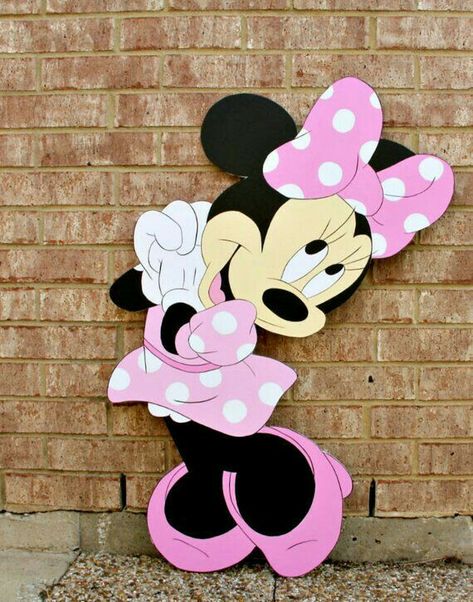 Birthday Cutouts, Minnie Mouse Clubhouse, Minnie Mouse Birthday Theme, Minnie Mouse Decorations, Minnie Mouse Birthday Party Decorations, Minnie Mouse Birthday Decorations, Dr Seuss Birthday Party, Mickey Mouse Images, Minnie Mouse 1st Birthday