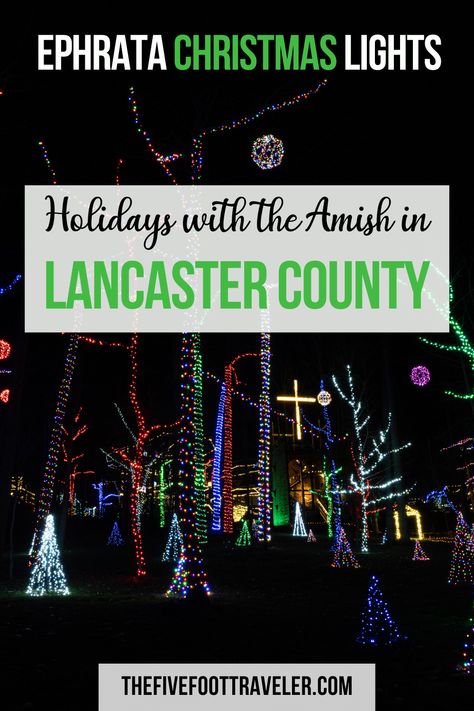 Looking for the best Christmas lights in PA? Look no further than holidays with the Amish in Lancaster County! #LancasterPAGetaway #sponsored Christmas Hallmark Movies, Best Christmas Lights, Winter Getaway, Lancaster County, Hallmark Movies, Lancaster Pa, Adventure Activities, Best Christmas, Budget Travel