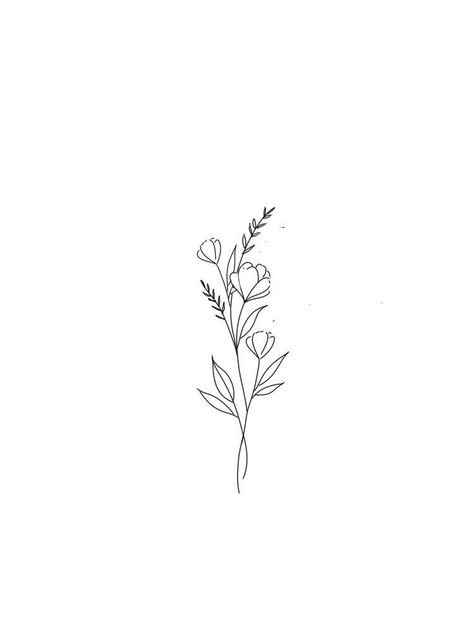 Fineline Small Flower Tattoo, Dainty Petunia Tattoo, Small Lined Flower Tattoo, Fine Art Flower Tattoo, Line Art Small Tattoo, Subtle Flower Tattoo, Womens Outer Forearm Tattoo, Dainty Flower Sketch, Flower Micro Tattoo