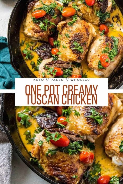 Tuscan Chicken Paleo, Tuscan Chicken With Spinach, Fodmap Chicken, Fodmap Recipes Dinner, Chicken With Spinach, Low Fodmap Recipes Dinner, Fodmap Meal Plan, Creamy Tuscan Chicken, Low Fodmap Diet Recipes