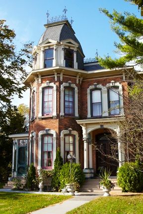 Goderich Ontario, Painted Lady House, Victorian Style Homes, Wealth And Prosperity, Victorian Architecture, Grand Homes, Victorian House, Toronto Ontario, Abandoned Houses