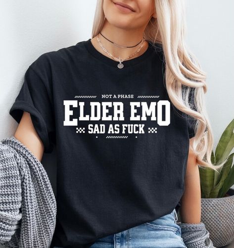 We’ve got all your Elder Emo needs covered. All tees on sale for a limited time. 🤘🏻🖤 Elder Emo, Limited Time, On Sale, On Instagram, Quick Saves, Instagram