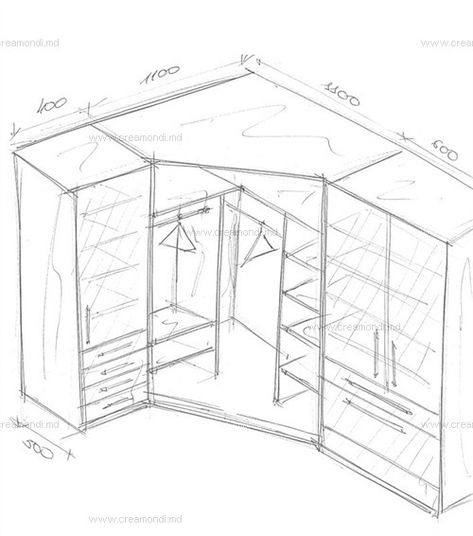 Corner Wardrobe Closet, Bedroom Wardrobe Ideas, Vstupná Hala, Corner Closet, Dressing Design, Bedroom Furniture Layout, Corner Wardrobe, Bedroom Cupboards, Closet Design Layout