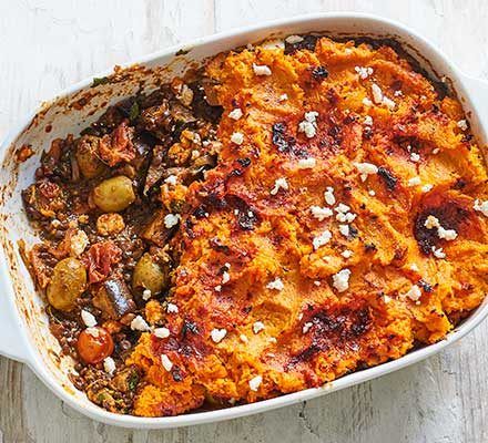 Aubergine Sweet Potato, Harissa Aubergine, Lentil Pie, Feta Bake, Veggie Bake, Eggplant Casserole, Baked Veggies, Smitten Kitchen, Summer Vegetable