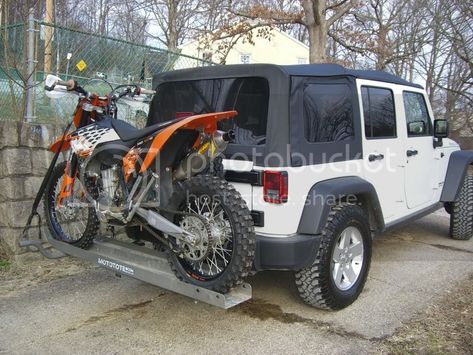 Hitch Mounted Cargo Carrier, Jeep Doors, Arch Motorcycle, Motorcycle Carrier, Motorcycle Trailer, Custom Trailers, Tent Trailer, Unicycle, Moto Cross