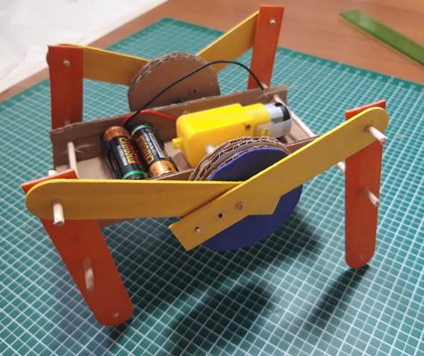 Quadruped Robot, Stem Robotics, Stem Experiments, Marble Machine, Sewing Challenge, Steam Projects, Science Tools, Maker Project, Steam Activities